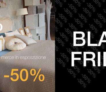 BlackFriday sconti 30% – 50% PROMOZIONE – Se acquisti un materasso un supporto in OMAGGIO!